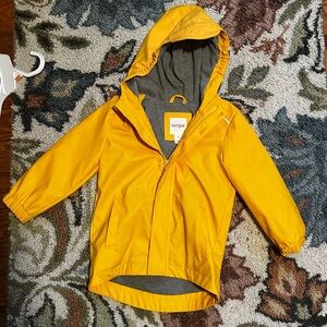Cat & Jack Bright Yellow Raincoat - 3T Unisex